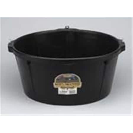 Miller Miller Rubber Feeder Tub W Hooks Black 7.5 Gallon - HP750 280100